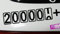 TACHOSTAND 200000 km Sticker Bomb Tuning Aufkleber Decal - Dub (schwarz außenklebend)