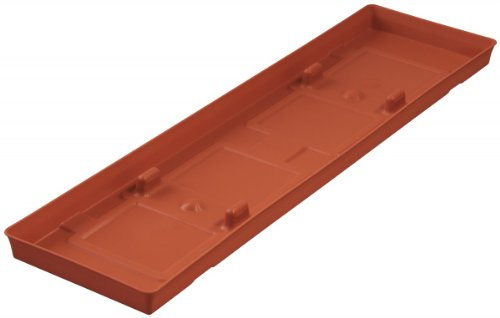 Untersetzer für Blumenkasten TOSCANA und AQUA TOSCANA, Farben:terracotta 06;Länge:60 cm
