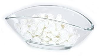 25 Rosen - 15mm - Deko Rosen Röschen - Satinrosen | Weiss