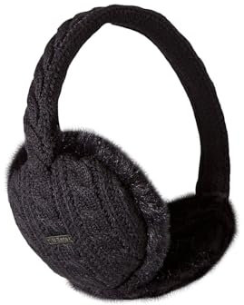 Barts Damen Monique Earmuffs Ohrenschützer, Schwarz (BLACK 0001), One size (Herstellergröße: UNI)