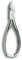 3 CLAVELES 12140 Alicate Para Pedicuro, Machihembrado De 14.5 Cm, color Cranberry