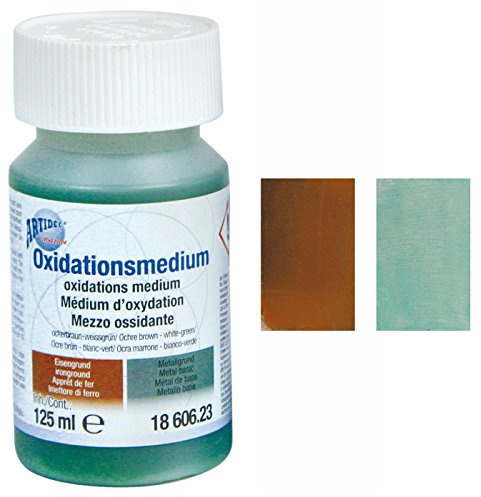 CREATIV DISCOUNT Rostmedium/Oxidationsmedium blaugrün-rotbraun, 125ml
