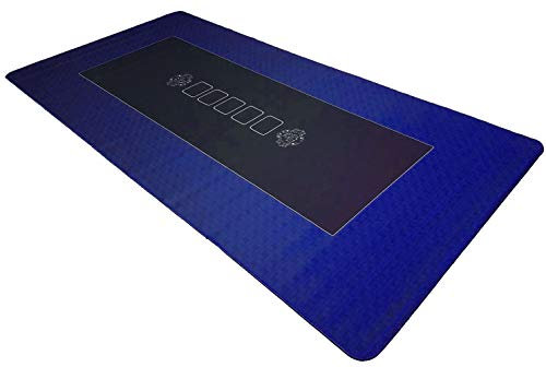 Bullets Playing Cards Gaming Mat (160x80cm) - Texas Hold'em - Tabletop - Cover