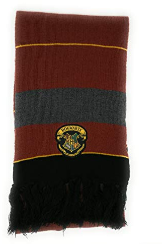 HARRY POTTER Schal Hogwarts Granat