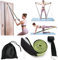 Elastic Exercise Resistance Band with Door Anchor, Improve Legs Arms Glutes strength Stretching Strap, Physical Therapy Door Assist Belts, for Home Gym Fitness Training Gain Flexibility & Strength