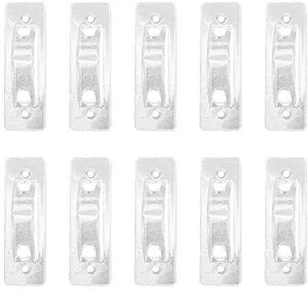 Quluxe 12 protectores de pared para interruptor de pared, decoración del hogar, transparentes, mantiene el interruptor de luz encendido o apagado para evitar que el dispositivo se encienda o apague