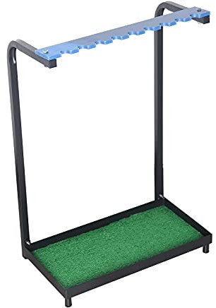 Acesunny Golfschläger Ständer Golfschläger Sets Golf Putter Ständer Rack für 9 Clubs Golfschläger Halter Set Metall Aufbewahrung Ständer Putter Regalständer