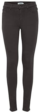 b.young BYLola Luni Damen Jeans Denim Hose Baumwolle mit Stretch Slim Fit 5-Pocket-Hose, Größe:28/30, Farbe:Blackened Pearl (193917)