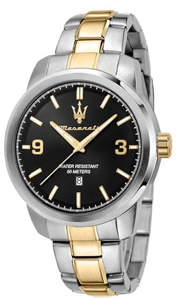 Maserati Successo Orologio Uomo, Tempo e data, Analogico - 44mm