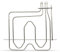 DOJA Barcelona | Resistance pour Four | Pack 1 | Resistance de Four 230V | Element Chauffant 1400 + 700 W | 350 X 330mm | Résistance Chauffante | Compatible avec Four Electrique Fagor, Aspes et Edesa