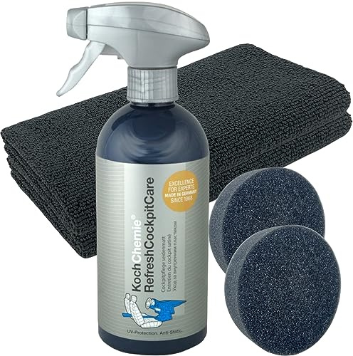 DFT Innenraum Set: Koch Chemie Autopflege Set:Refresh Cockpit Care + DFT Rundlinge