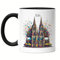 Hey!Print Köln Konfetti Kölner Dom Tasse Schwarz Karneval Fasching Herz Jeck Kölsche Freude