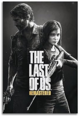 Poster The Last of The US, Kunstdekoration, Wandposter, Dekoration, Innenposter, Druck, Dekoration, Bar, Restaurant, Dekoration, Ästhetik, Poster, Wohnzimmer, Poster, 30 x 45 cm, ungerahmter Stil