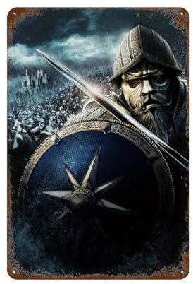 MYSJWLPOT The Chronicles of Narnia Wanddekoration, Kunst, Metallblechposter, moderne Heimdekoration, Kunst, Metallposter, Hausbar, Laden, Dekorationen, Vintage-Schild, Geschenk, 30 x 20 cm