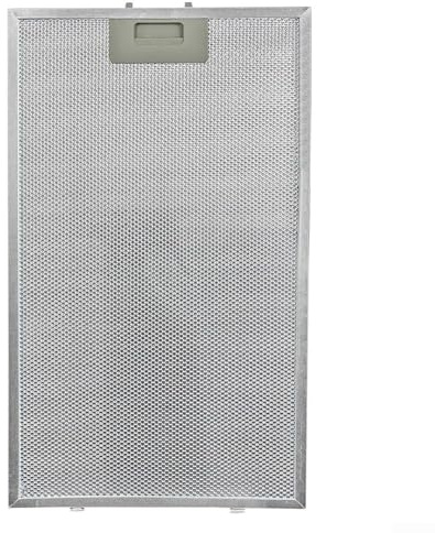 Cloudpower Metal Mesh Grease Filter Mesh Cover, Cooker Hood Filter Stainless Steel Cooker Hood Grease Filter Cooker Hood Extractor Vent Range Hood Grease Filter, 46x26cm