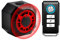 Fahrrad Alarmanlage, 110dB Lauter Diebstahlsicherung,USB Wiederaufladbarer Alarm,mit Fernbedienung, Drahtloser Vibrations Bewegungssensor, IP65 Wasserdicht, für Fahrrad, Motorrad, Auto,Roller