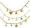 collier chaîne épaisse- chaîne maille rectangle - chaîne gros maillons - avec breloque au choix - pendentif -charms au choix - collier personnalisé - doré or - collier pour l'été