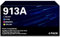 913A Tintenpatronen, 4 Farben, kompatibel mit HP 913 A Patronen 913 für HP PageWide 352dw 377dw 477dw 552dw 577dw 352dn 452dn Managed P55250dw (Schwarz, Cyan, Magenta, Gelb)