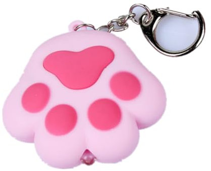 Holibanna Porte-clés Led Lumineux Et Sonore pour Chat Porte-clés avec Son pour Chat Lampe de Poche