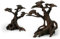 FZONE Harz-Treibholz für Aquarium, Kleiner Baum-Ornament für Aquascaping in Süßwasser und Nano-Aquarien