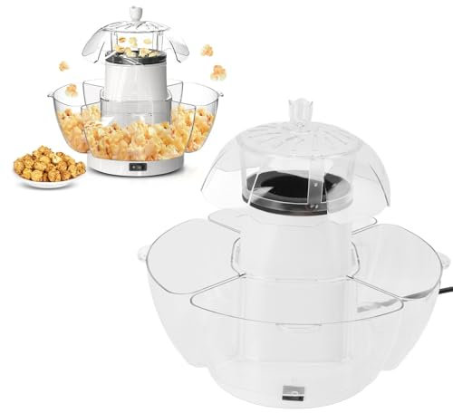 Popcorn Maker -Maschine, Einfache Reinigung Schnell Popcorn -Maschine Home Snacks für Filmnächte Partys Events Picknicks (EU -Stecker 220 V)