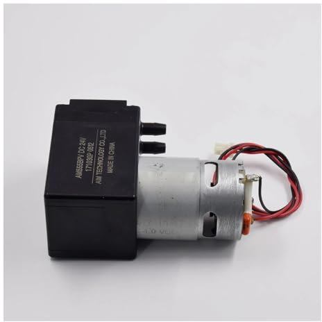 AM555BPV Piston Vacuum Pump DC 24V 10L/min Large Flow -75KPa Negative Pressure DIY Packer beauty massage Device AUOQKQUT