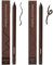 Revlrostre 24 Stunden wasserdichtes Eyeliner Duo Schärfbarer Augenstift, resultierende 24 -Stunden -Wasserdichte Eyeliner Bleistift, 2 in 1 Augenliner und Augenbrauenstiften (Brown+Graphite)