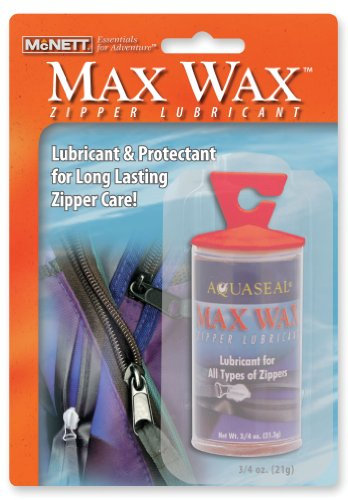 McNett Max Wax Stick-Schmiermittel für Reißverschlüsse in 3/4-Ounce