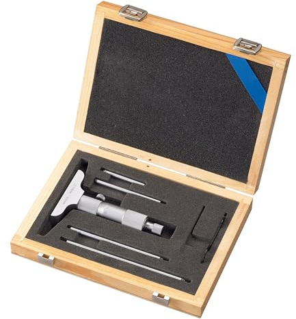 Tiefenmessschraube 0-100 mm Zubehör für Bohrmaschinen 31-1065 BERNARDO