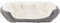 Trixie Davin Bett, 60 x 45 cm, grau/Creme