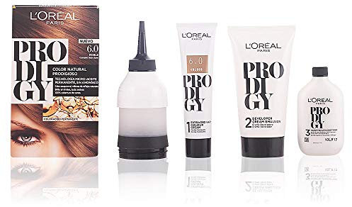 L'Oreal Paris Prodigy Coloración Sin Amoniaco 6.0 Castaño muy claro Roble