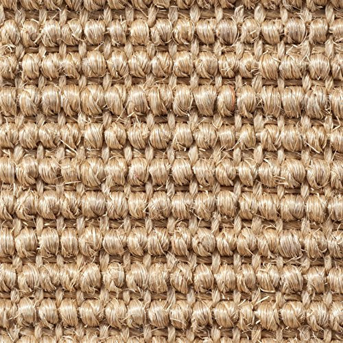 Teppichboden Auslegware | Sisal Naturfaser Schlinge | 400 cm Breite | beige natur | Meterware, verschiedene Größen | Größe: 2 x 4m
