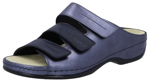 Berkemann Andrea, Damen Pantoletten, Blau (blau 371), 37 EU (4 UK)
