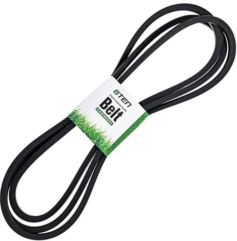 8TEN Courroie de pont pour pont John Deere 60 Ztrak Z915B Z920M Z925M EFI Z930M Z930R Z960M Remplace TCU30356 TCU35604