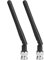 Dweekiy UHF Antenna, 2-Pack with BNC Connector for EW100/300/500 G3 Wireless Microphone Receiver, Black