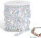 10 M Schillernde Kristall-Girlande, Kristallperlen Girland Kristall Diamant Girlande Acryl Perlen Rollen, Diamant-Acrylperlen Für DIY Hochzeit Party Dekoration