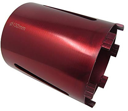 132mm Dry Diamond Drilling Core Drill Bit Turbo Segments for Brick & Masonry
