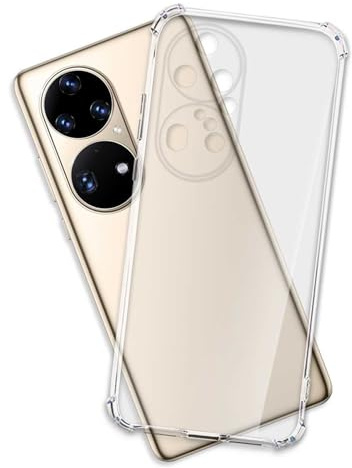 mtb more energy® Case Soft Armor kompatibel mit Huawei P50 Pro (6.6'') - verstärkte Ecken - Kameraschutz - 1,5mm TPU - Schutz-Hülle Cover Tasche Handyhülle