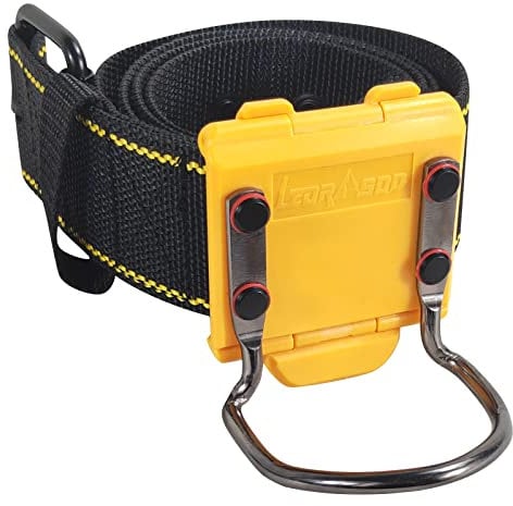 Lzdrason Hammer Holder for Leather Tool Belt, Heavy Duty Tool Holster, Hammer Holder for Tool Belt, Axe Holder Hatchet Holster, Make Your Hand Free, Not Scratch Your Leather Tool Belt.