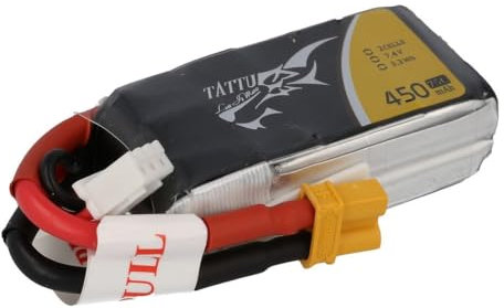 TATTU Accu Lipo 450mAh 7.4V 2S 75C