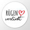 Huuraa Magnet Rügen verliebt Geschenk 59mm Flaschenöffner Rügen Geschenkidee