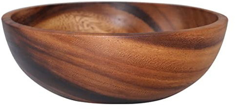 red temp Saladier japonais portable pratique en bois bol à soupe sûr structure solide S