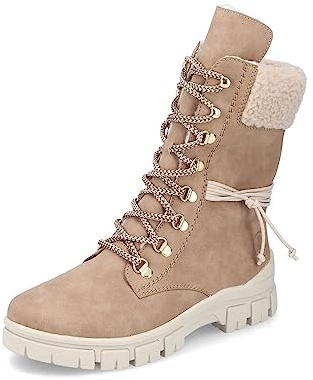 Rieker Damen Schnürstiefeletten Z1121, Frauen Stiefeletten