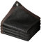 SDLLG Filet d'ombrage avec œillets - Noir - 2,5 x 3 m - Voile d'ombrage à 90% - en polyéthylène Haute densité - Respirant, rafraîchissant - Filet de Protection Contre Le Vent - pour Balcon