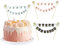 IOSPKKIO® 3 Stück Wimpelketten Happy Birthday Tortenstecker Set, Cake Topper Banner, Kuchendeko für Geburtstag, Schön Kuchentopper für Kuchen Dekoration - Mehrfarbig