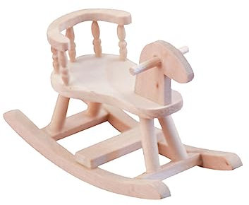 UPKOCH Mini-Holzstuhl Holzspielzeug kinderspielzeug aus Holz Stühle kinderzimmerdeko Room Decoration Möbel Mini-Stuhl Holzornament hölzern Dekorationen Statue Ornamente Bambus