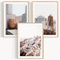 OHBIMBA® Sets Von 3 Poster & Kunstdrucke Mit Rahmen - Zimmer Deko Und Wanddeko Wohnzimmer - Deko Wohnzimmer und Bilder Schlafzimmer - Strand Boho Deko (Strand ll, 30x40 - Ohne Rahmen)