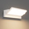 Klighten 45W Außenwandleuchte Außenlampe Aussenleuchte Wand, Wasserdicht IP65 Wandlampe Wandleuchte Außen Innen mit Schwenkbar LED Panel für Eingang Terrasse, Weiß, 3480 Lumen, Warmweiß 3000K