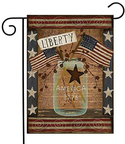 Garten Fahnen Freiheit Gartenflaggen Wetterfeste Garten Banner Durable Fahnen Für Hof Parade Draußen 30X45Cm