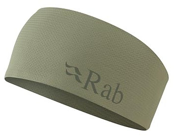 Rab Talus Headband - Lightweight Quick-Drying Ear Warmer for Trail Running, Trekking, & Skiing - Light Khaki - One Size